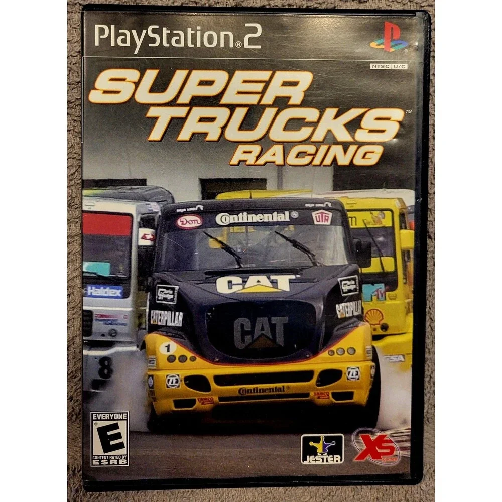 Super Trucks Racing(Sony PlayStation 2, PS2 2003)CIB, MANUAL INCLD FAST SHIPPING